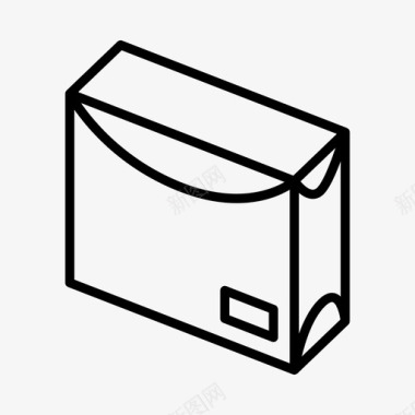 中秋节包装素材箱子板条箱交货图标