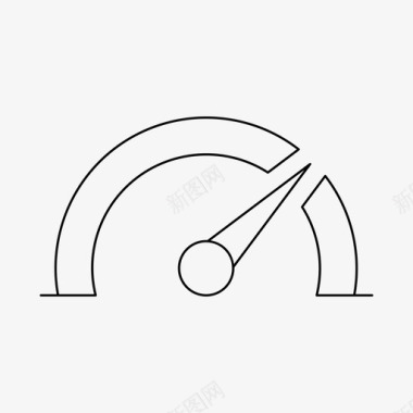 切面大表盘速度表表盘快速图标