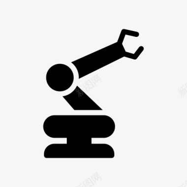 中秋节包装素材机器人工业机器图标