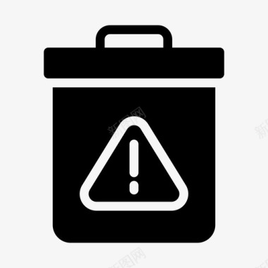 删除垃圾箱垃圾箱篮子删除图标