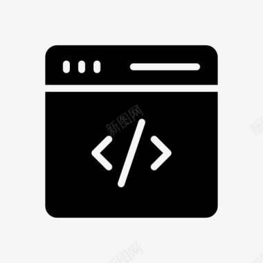 网页模板代码编码浏览器代码图标