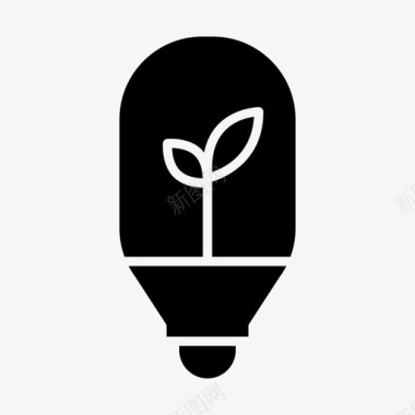 灯泡生态学植物图标