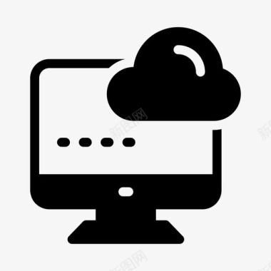 服务器云数据库联机图标