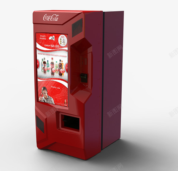 Interactive Vending Machine  Interactive Vending Machine可口可乐png免抠素材_88icon https://88icon.com 可口可乐