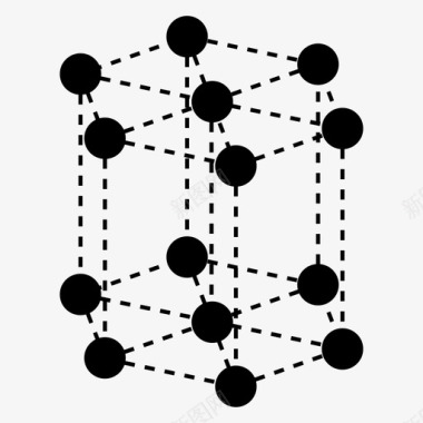 学科六方晶体化学晶体学图标