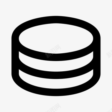 服务器数据大数据数据库图标