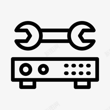 服务器设置数据库修复图标