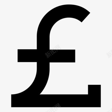 英镑货币符号国际货币图标
