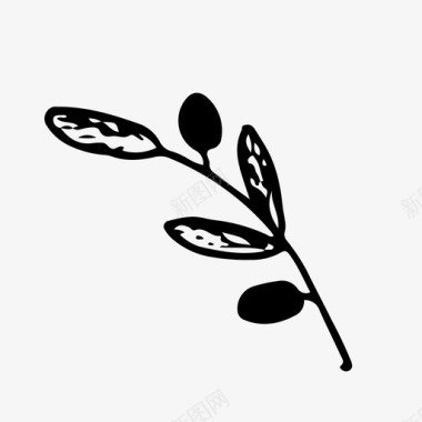 枝花橄榄图标