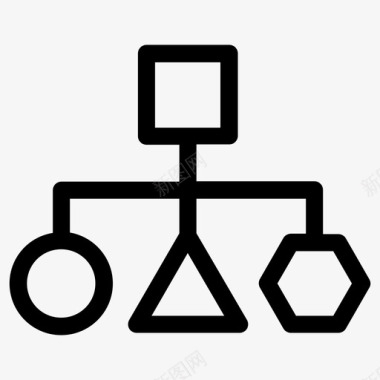 绩效考核方案方案图表流程图图标