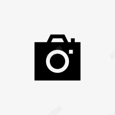国外旅游摄影相机捕捉小工具图标
