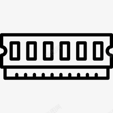 鼠标光标形状ddrram计算机ddr4图标