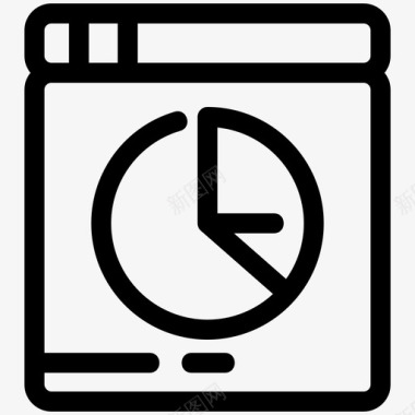 女鬼免扣PNG图饼图图表图形图标