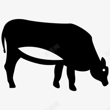 动物牛动物农场图标