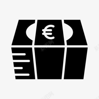 梦想基金货币银行欧元图标