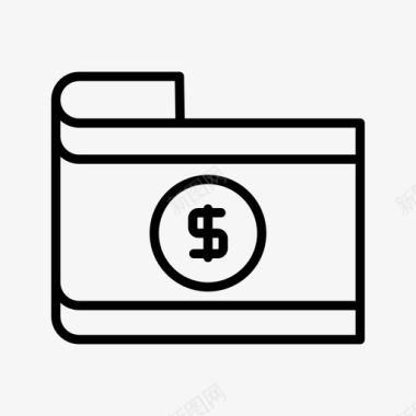 梦想基金银行现金美元图标