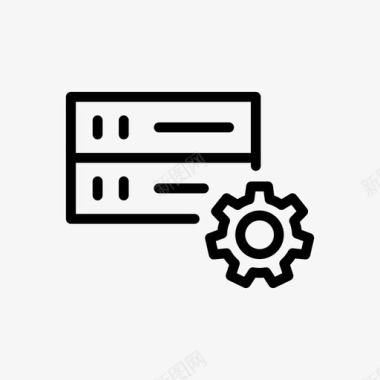 服务器服务器数据库开发图标
