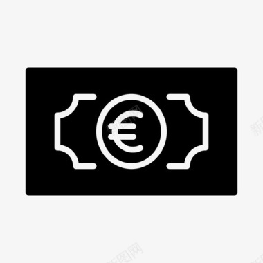 梦想基金欧元银行金融图标