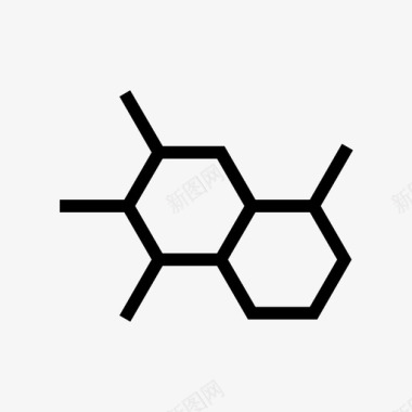 化学分子分解简单分子化学分子图标
