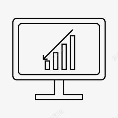 圆环信息图表图表分析计算机图标