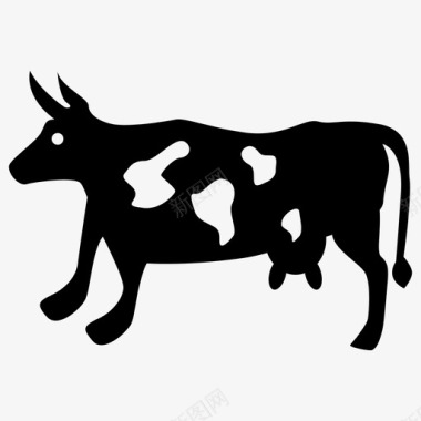 哺乳动物牛动物农场图标