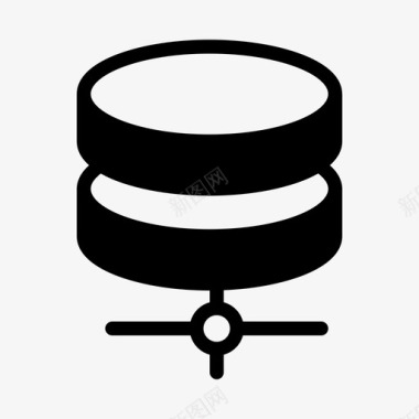 服务器数据库连接网络图标