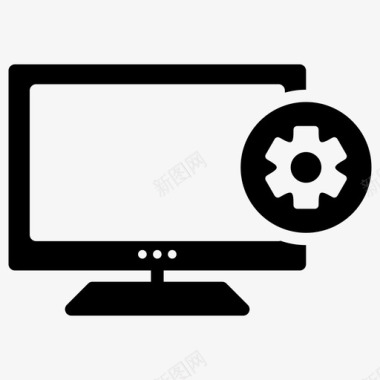 齿轮标志进度设置齿轮配置图标