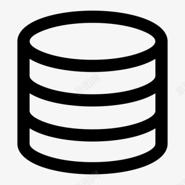 服务器数据大数据数据库图标