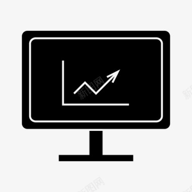 购物信息图表图表分析计算机图标