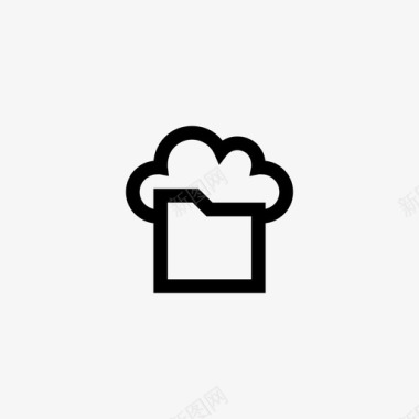 服务器文件云文件夹图标