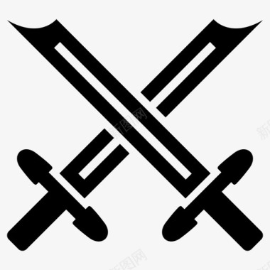剑古代刀锋图标