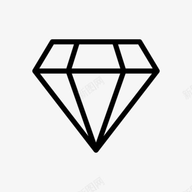 纹样钻石宝石珍珠图标