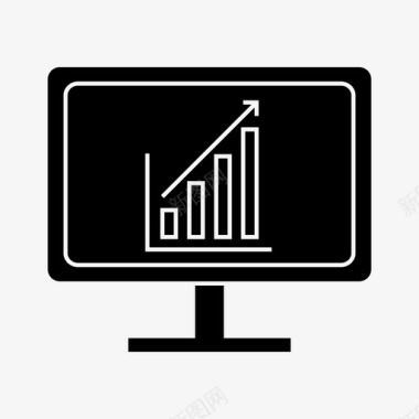 三层信息图表图表分析计算机图标