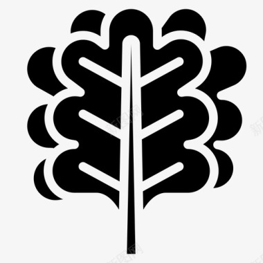 羽衣甘蓝农业自然图标