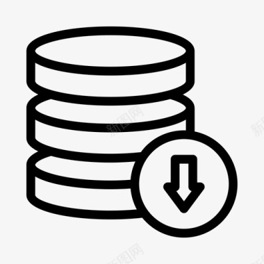 服务器数据库下载内存图标