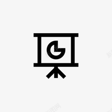 图板演示图板图表图标