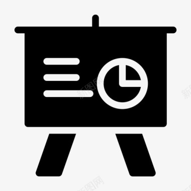 图板演示图板图表图标