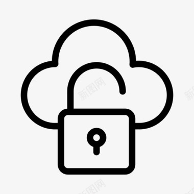 服务器解锁云安全图标