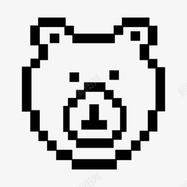 表情吧熊动物表情符号图标