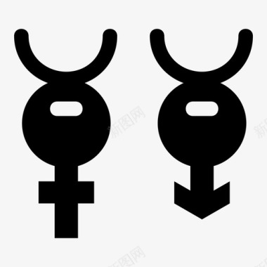 男女性别夫妻男女图标
