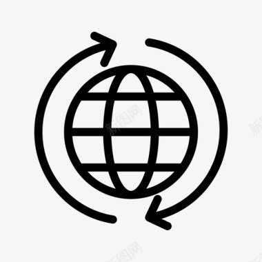 刷新全球浏览器互联网图标