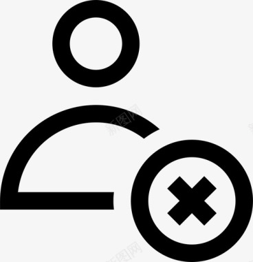 删除垃圾箱用户删除删除删除用户图标