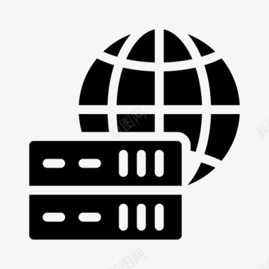 服务器服务器浏览器全局图标
