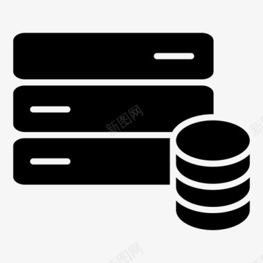 服务器web服务器数据库web托管图标