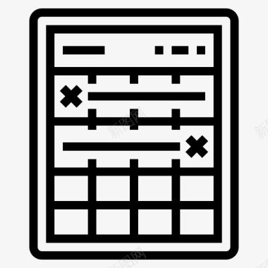 任务时间表日历计划图标