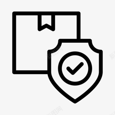 中秋节包装素材送货包装包裹图标