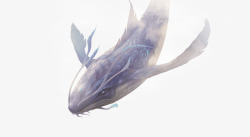 神兽鲲山海经异兽神话神兽鲸鱼暴龙怪物素材