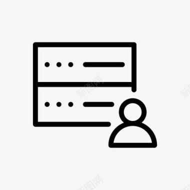 服务器服务器数据库配置文件图标