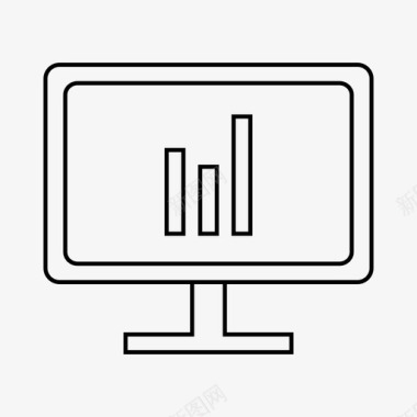 圆环信息图表图表分析计算机图标