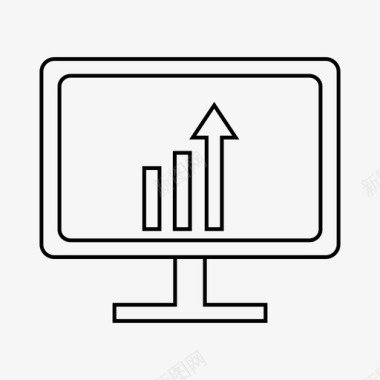 圆环信息图表图表分析计算机图标